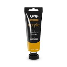 POINTER PINTURA ACRILICA 75Ml AMARILLO OCRE