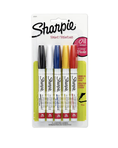SHARPIE PAINT PEINTURE OIL BASED 5/1MARCADORES MEDIUM