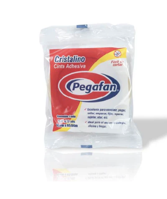 PEGAFAN TAPE CRISTALINO