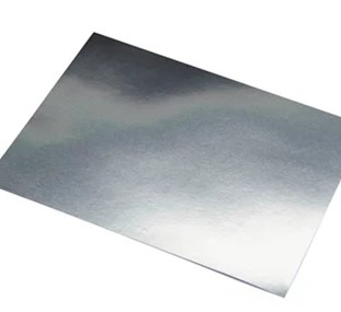 CARTULINA METALICA PLATEADA 20X30