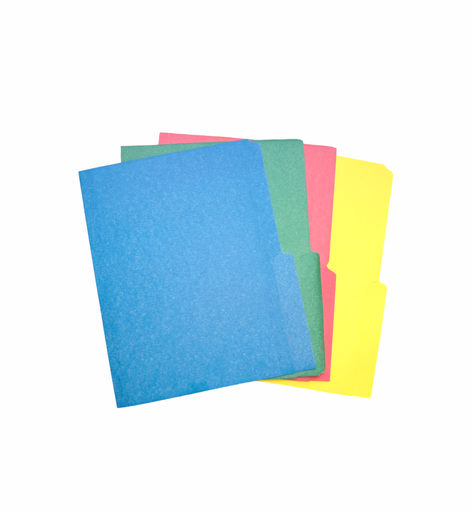 TRY FOLDERS COLORES SURTIDOS 8.5X11