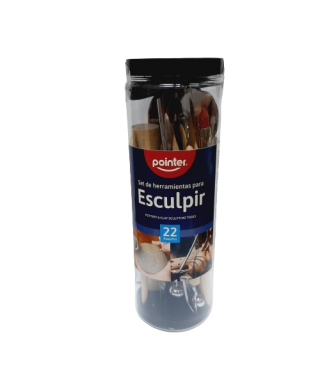 POINTER SET DE HERRAMIENTAS PARA ESCULPIR 22 PIEZAS