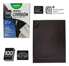 POINTER PAPEL CARBON 8.5X11 NEGRO