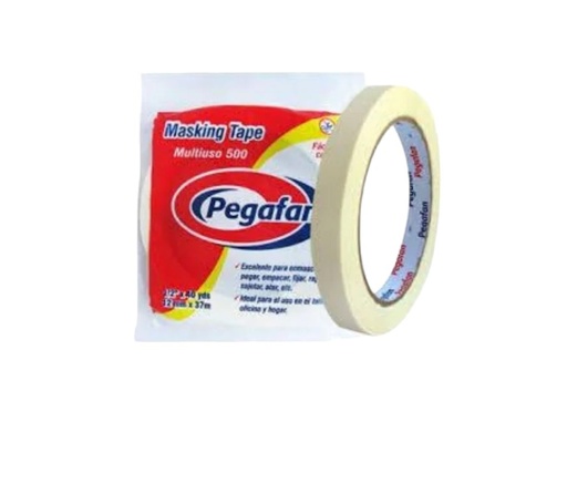 PEGAFAN Masking Tape 1/2x25 YDS
