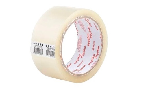 PEGAFAN CINTAS DE EMPAQUE (2X100YDS)770 transparente