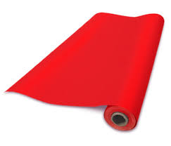 PAPEL MANILA 65G EN ROLLO 10KG 1YARDA ROJO 40"