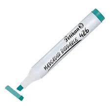 MARCADOR BORRABLE P/PIZARRA 426 AZUL TURQUEZA