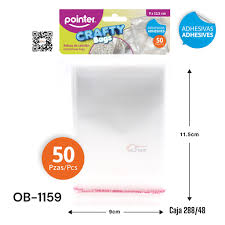 POINTER BOLSA DE CELOFAN ADHESIVA 20X30CM 50/1 BLISTER