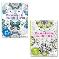 SICOBEN LIBRO PARA COLOREAR MANDALAS ENCUENTRA LA PAZ EN EL ARTE