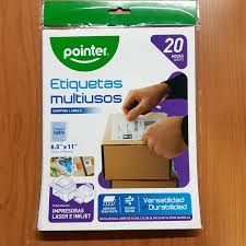 POINTER LABELS/ETIQUETAS MULTIUSO 20/1