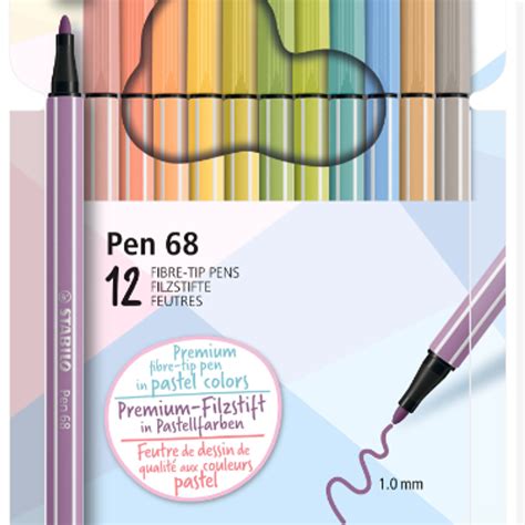 STABILO Marcadores Punta Fina Pen 68 12/1