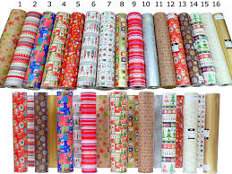 ROLLOS DE PAPEL DE REGALO 10 YARDAS VARIADOS