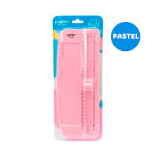 POINTER GUILLOTINA MINI PORTATIL PLASTICA COLORES PASTEL