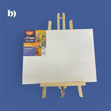 POINTER CANVAS/LIENZO PARA PINTAR 12X16" CON CABALLETE FORMA