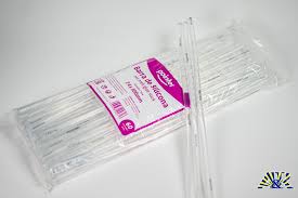 POINTER BARRA DE SILICON FINA CLEAR PAQUETE 60/1