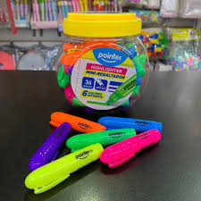 POINTER RESALTADOR MINI BISELADO COLORES SURTIDOS UNIDAD