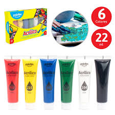 POINTER PINTURA ACRILICA 22ML 6/1 NO TOXICA