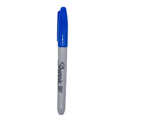 SHARPIE FELPAS PERMANENTE FINA AZUL