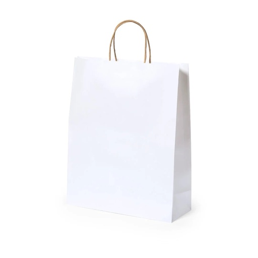 [24P006W] FUNDA DE PAPEL X12 BLANCA