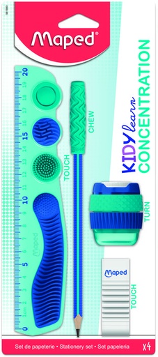 KIT MULTI PRODUCTOS KIDY LEARN CONCENTRATION MAPED
