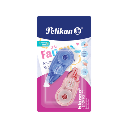 CORRECTOR EN CINTA FANCY 2/1 BLISTER PELIKAN