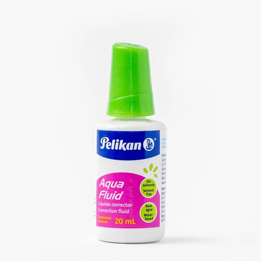 CORRECTOR LIQUIDO AQUA FLUID 20 ML PELIKAN