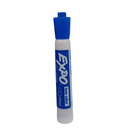 EXPO FELPAS P/PIZARRAS 2 1/1 AZUL LOW ODOR CHISEL