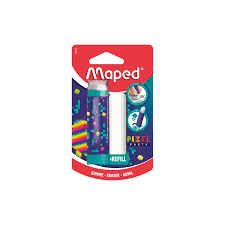GOMA DE BORRAR TURBO FIXEL MAPED BLISTER