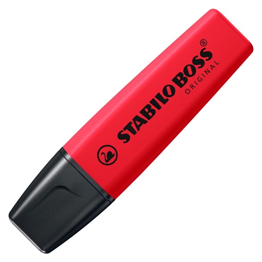 RESALTADOR BOSS ROJO / CARMINE STABILO