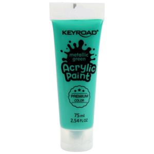 PINTURA ACRILICA 75 ML VERDE MET KEYROAD