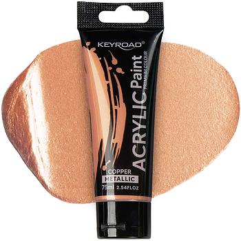 PINTURA ACRILICA 75 ML COBRE / COPPER MET KEYROAD