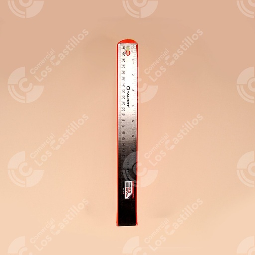 REGLA DE METAL 30 CM ANTIDESL TALBOT
