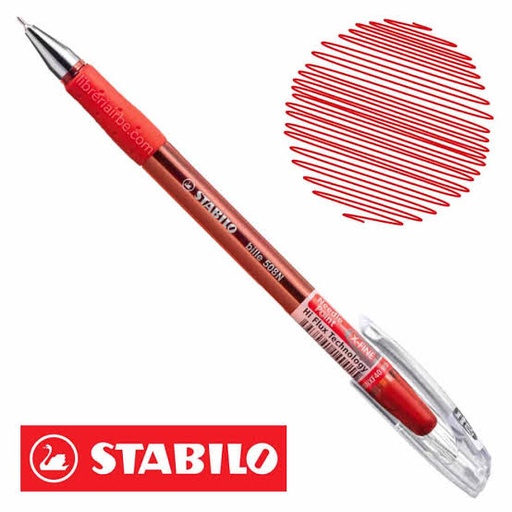 BOLIGRAFO / LAPICERO BILLE ROJO STABILO