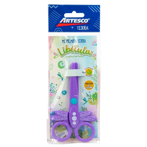 TIJERAS PRE ESCOLAR 5" LIBELULA