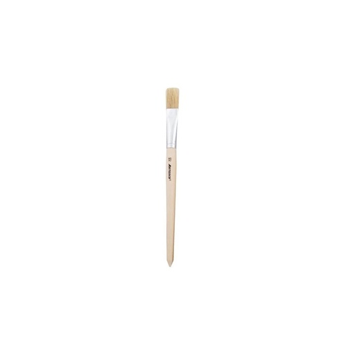 PINCEL CERDA PLANA MADERA 18 ARTESCO