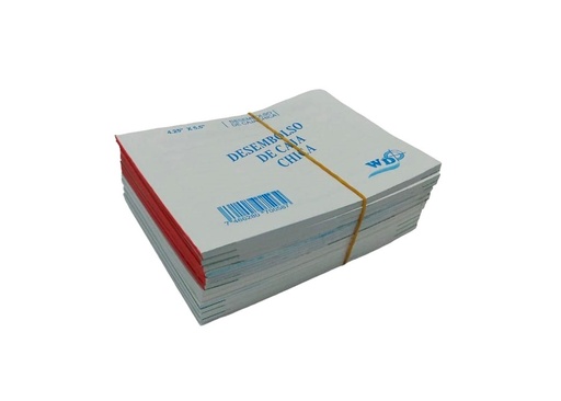 Desembolso de caja chica / paquete de 12