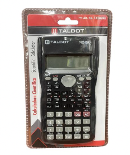 TALBOT CALCULADORA CIENTIFICA T-KD82MS