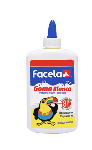 [EGA 8 OZ] FACELA EGA BLANCA 8oz