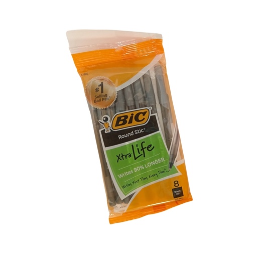 BIC BOLIGRAFO/LAPICERO NEGRO XTRA-LIFE UNIDAD