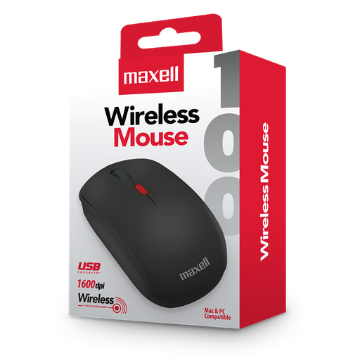 Mouse Inalámbrico MAXELL 2.4 GHz