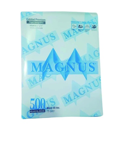 Papel Bond 8.5 x 11" MAGNUS (Bond 20, 75grs)
