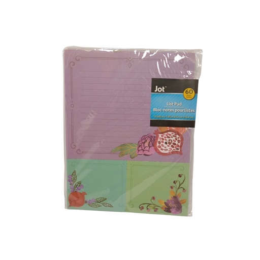 Libreta de notas Jot Corner Office de 60 hojas.