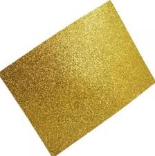 FACELA FOAMY GLITTER(BRILLO Y NORMAL) 8.5 X 11 CHAMPAÑA UNIDAD